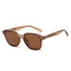 2025 Square Polarized Sun Glasses For Women Men TAC Rivets Metal Core Sun Shades UV400 For Vacation Travel