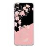 Pink Letter Flower Phone Case For Samsung A13 A33 A73 A53 A23 A51 A71 A21S A12 A31 A41 A05s A03S A15 A25 A32 5G Clear Cover