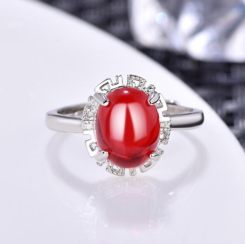 Lindon Classic Copper Alloy Zircon Ring Ladies Jewelry Wedding Promise Party Gift