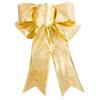 Glitter 25cm Luxurious Bow Hangings For Charming Christmas Decor Tree
