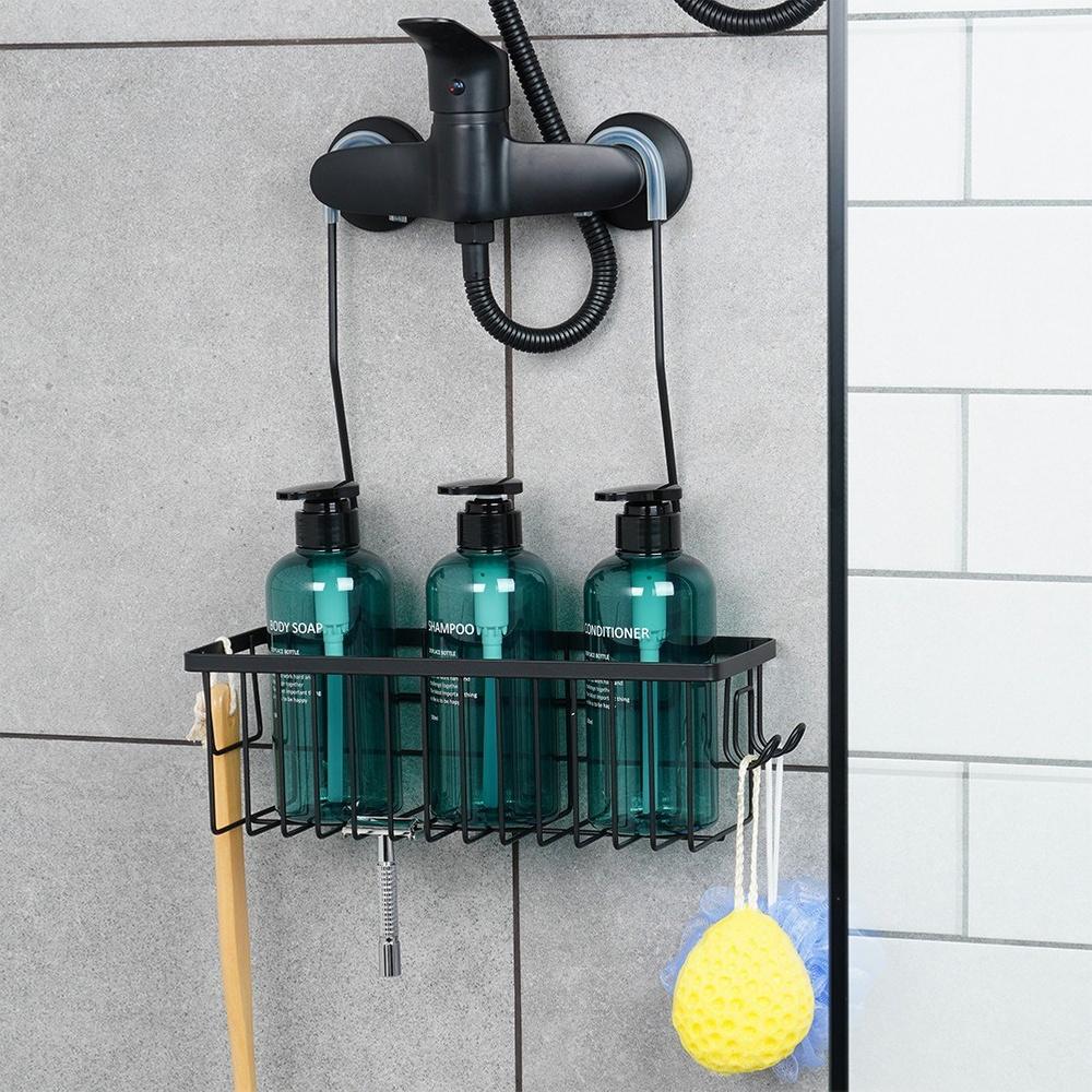 Scaffale da doccia per bagno, da appendere a parete, senza foratura