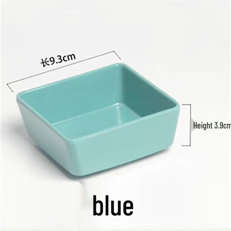 Jijun Melamine Square Snack Plates