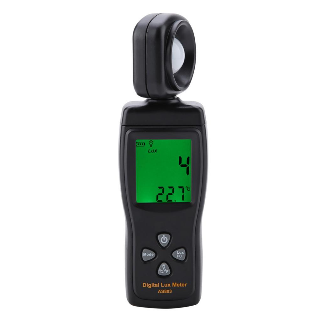 SMART SENSOR AS803 Mini LCD Display Digital Luxmeter Light Meter ‑10 60 celsius