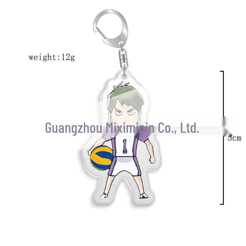 ¡Haikyuu! en stock! Soporte Acrílico y Colgante Llavero del Equipo de Animación