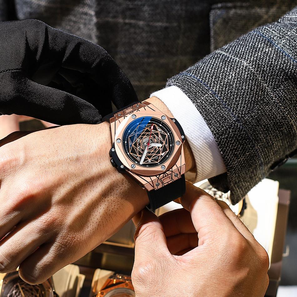 New TOP Brand Luxury Men's Watch With Box Fashion Waterproof Automatic Watch Men's Mechanical Watches