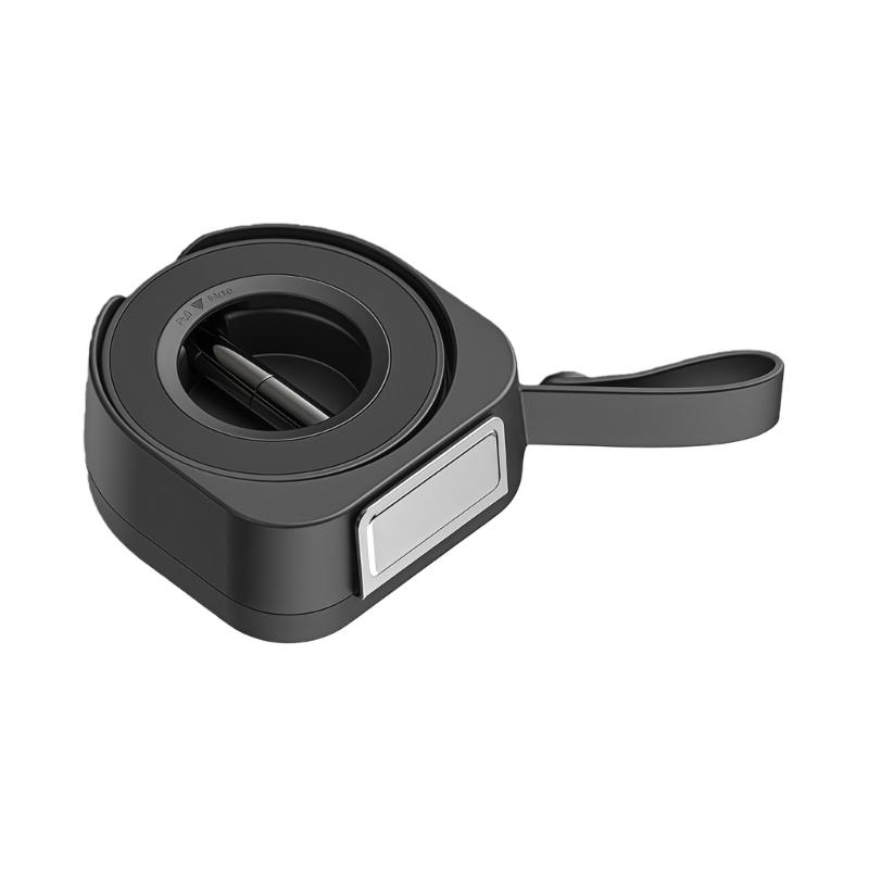 

Foldable Magnetic Phone Holder with Strong Grip 360 Rotatable Travel Phone Stand for Travel Airplanes Train Use чорний