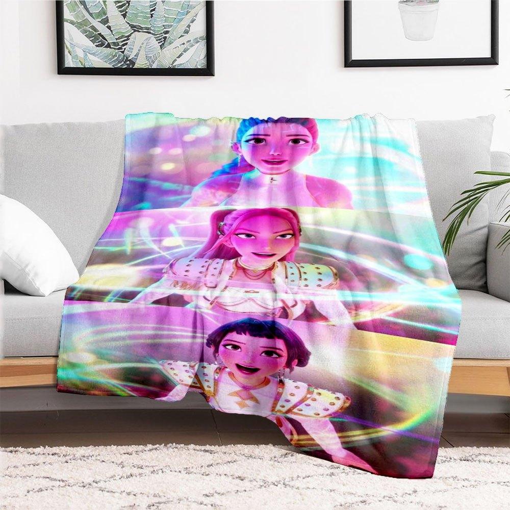 "Fantasy Transformation: Magical Costume Collection"Blanket Lightweight Flannel Throw Blanket for Sofa, Bed, Travel, Camping, Livingroom, Of