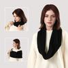 Versatile Neck Warmer Soild Circle Loop Sccarf New Winter Knitted Ring Scarf Woman Men Thick Neckerchief Windproof Muffler Scarf