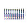 6/10/20Pcs Antislip Screwdriver Bit 1/4inch Hexagonal Shank Magnetic Crossing Screwdriver Bit Set Bit Attachment