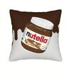 1pc -Themed Decorative Cover Suitable for Sofas - Modern Single-Sided Print Zippered Pillowcase, Machine-Washable Polyester Cover (Insert Not Included