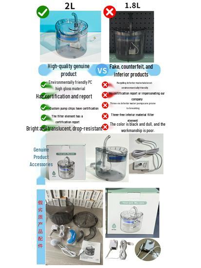 Smart Pet Water Dispenser & Feeder with Automatic Circulation Filter for Cats and Kittens