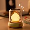 With Night Lamp Flame Shape Cartoon Decorative Led Light Usb Charging Kids Gift