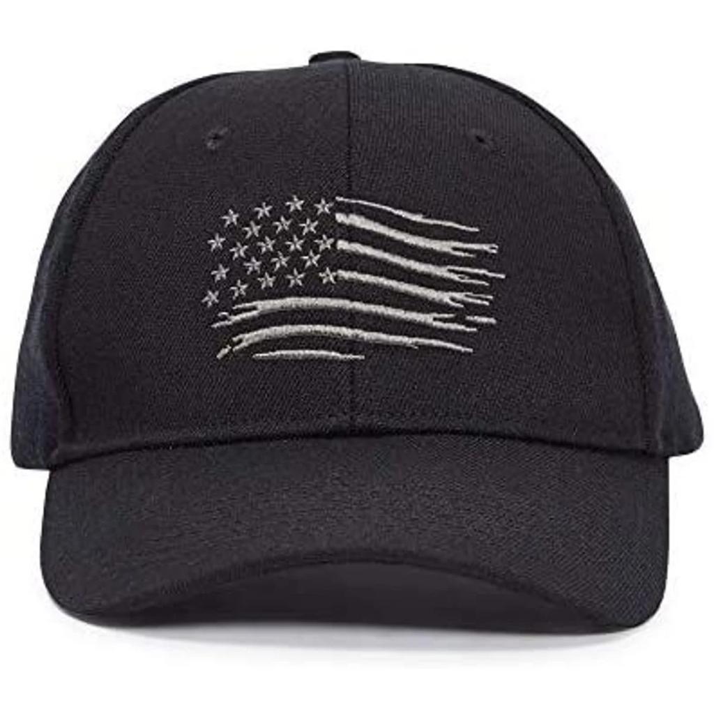 Baseball Cap Embroidered American Flag Cap