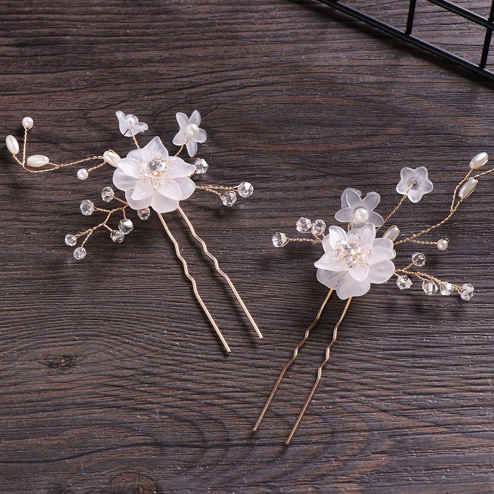 1/2/3PCS for Bridal Hairstyle Accessories Wedding Headwear Hair Clips Women Hairpins Headpieces