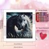 New Collection Diamond Mosaic Horse Sun Diamond Painting Full Round Drill Embroidery Animal Wall Decoration