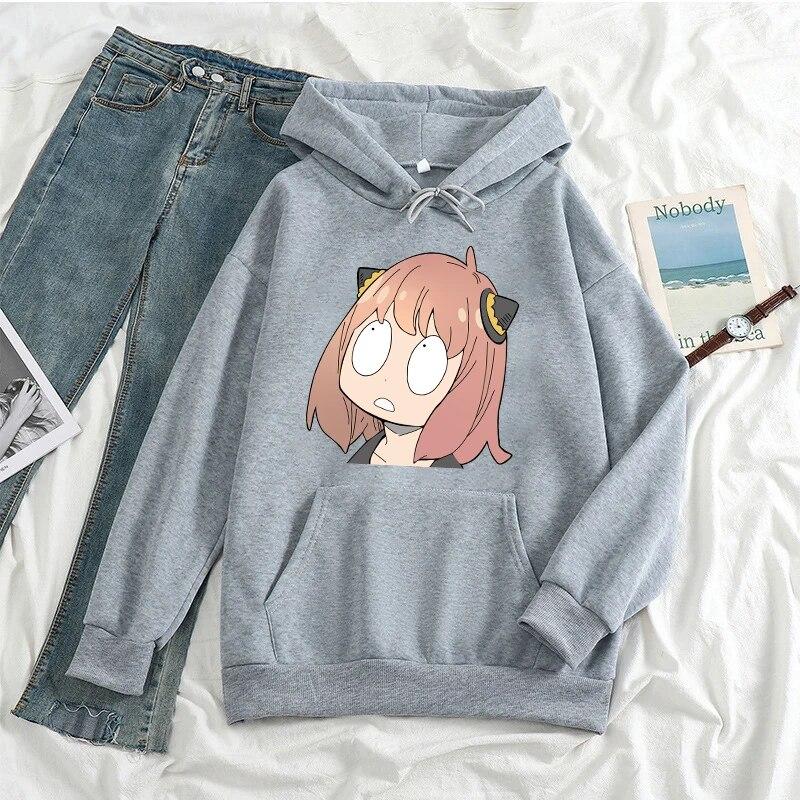 Spy X Family Anime Hoodie Kawaii Japan Unisexga Hoody Harajuku Mode Hoodies Frauen Unisex Herbst Winter Warm halten Sweatshirt