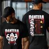 Pantera Unisex T-Shirt Pantera Band Tour Date 2025 Double-Sided T-Shirt High-end Luxury Is for Both Men and Women Top Y2k