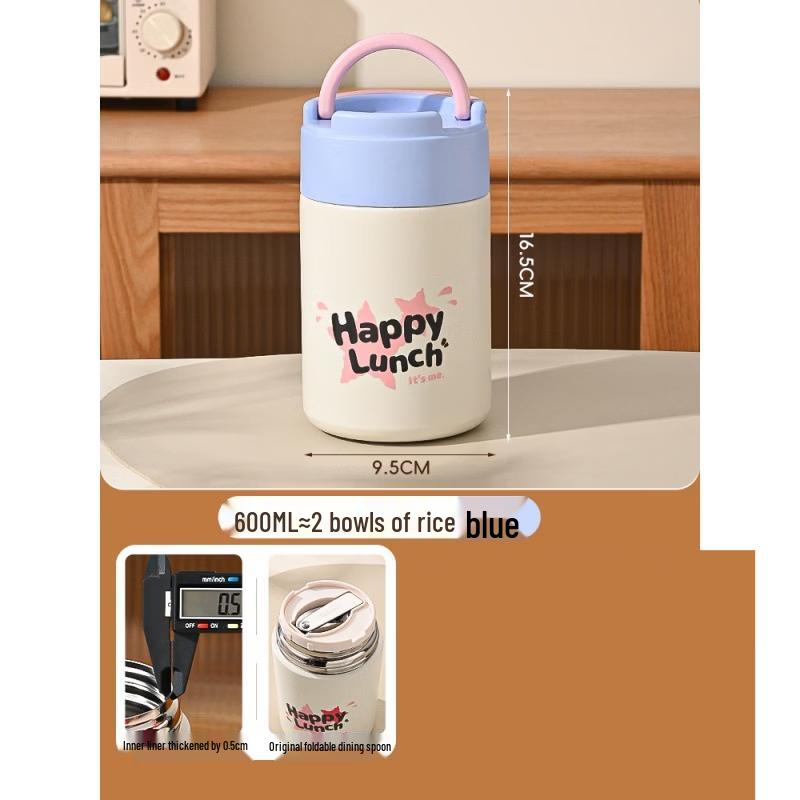 Shangqi Silver Insulated Food Jar