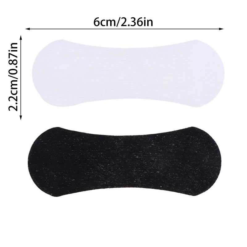 30pcs Better Breathing Nose Breathing Strips For Better Sleep Anti Snoring Breathe Well Nasal Strips Black Oval Nose Patches
