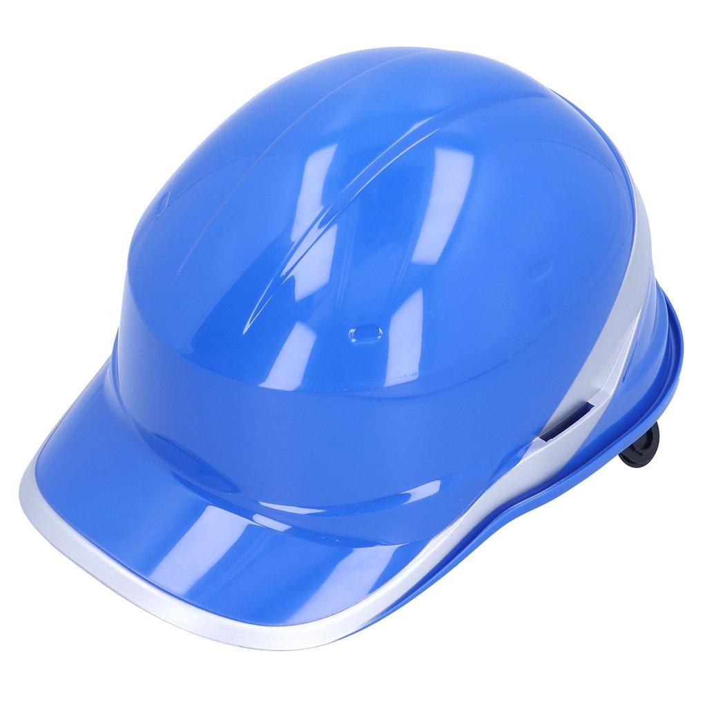Blue Safety Hard Hat Anti Smashing Adjustable Helmet with Reflective Stripe for Construction Sites