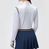 New FILA Polo Shirts Women's Jade White A11W435202FWT