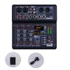 Sound Card Mixer Mobile Computer Live Broadcast Network K Song Recording Arranging Suit Belt USB Reverberation 5V