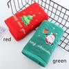 1Pc Bathroom Towel Set Coral Fleece Absorbent Microfiber Christmas Tree Santa Embroidery Face Towels Bath Towel Towel Xmas Gifts