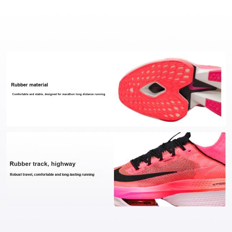 Кроссовки Nike Air Zoom Alphafly NEXT% 2 Ekiden Zoom Pack Унисекс Мультиколор Светящийся-Зеленый Багровый FQ8110-331 36