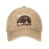 Cane da caccia inglese Cappellino in denim lavato Cappellini da baseball casual Cappellino regolabile Cappellini da baseball estivi unisex