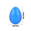12pcs Easter Eggs Color Plastic Opening Eggs Home Party Easter Toys Gifts For Kids Hunt Game Kids Gift Supplies
