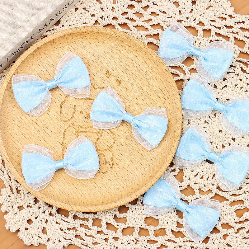 

Korean Double Layer Gauze Bowknot Skirt & Mini Hair Clip for Kids