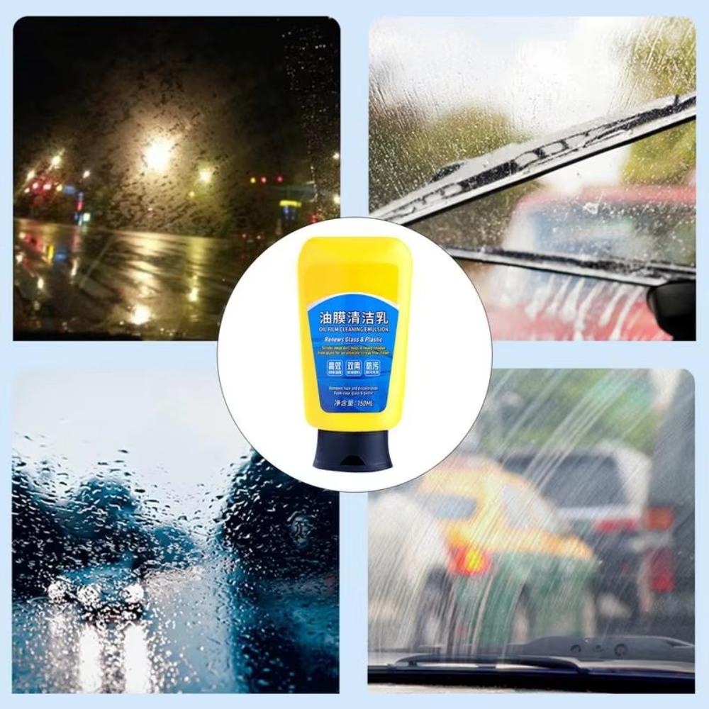 

Quickly Car Oil Film Remover Quick Effect Coating Car Glass Cleaner Home and Auto