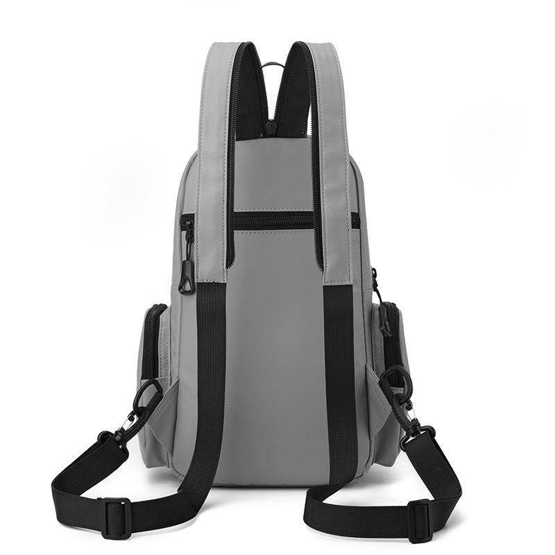 Adjustable Strap Chest Bag, Multi-functional Backpack, Sports Bag, Backpack, Zipper Anti-theft Pocket, Suitable for Daily Commut