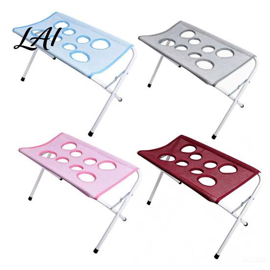 Dog Grooming Hammock Stand Stand Foldable Cat Bath 8-Hole Pet Mesh Bathing Sling Washing Station for Small Medium Dogs Nail Trimming And Professional