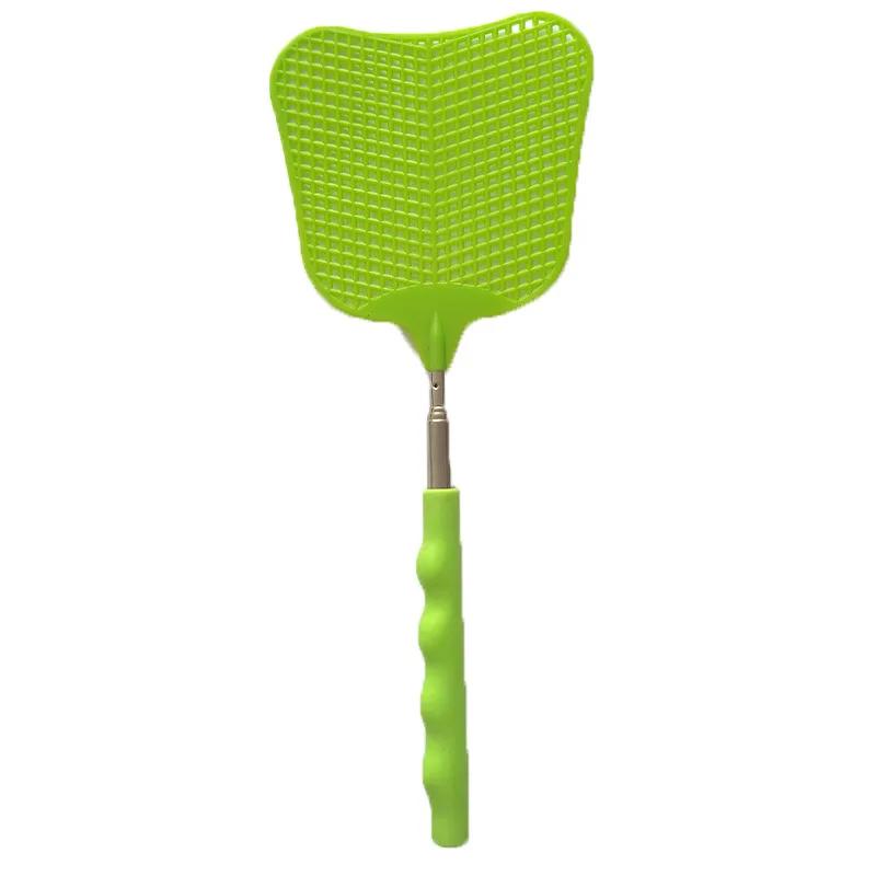 Retractable Fly Swatter Durable Plastic Heavy Duty Fly Swatter Mosquito Repellent Garden Suitable Summer Home Supplies