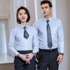 Teloman Unisex Wrinkle-Free Striped Business Shirt