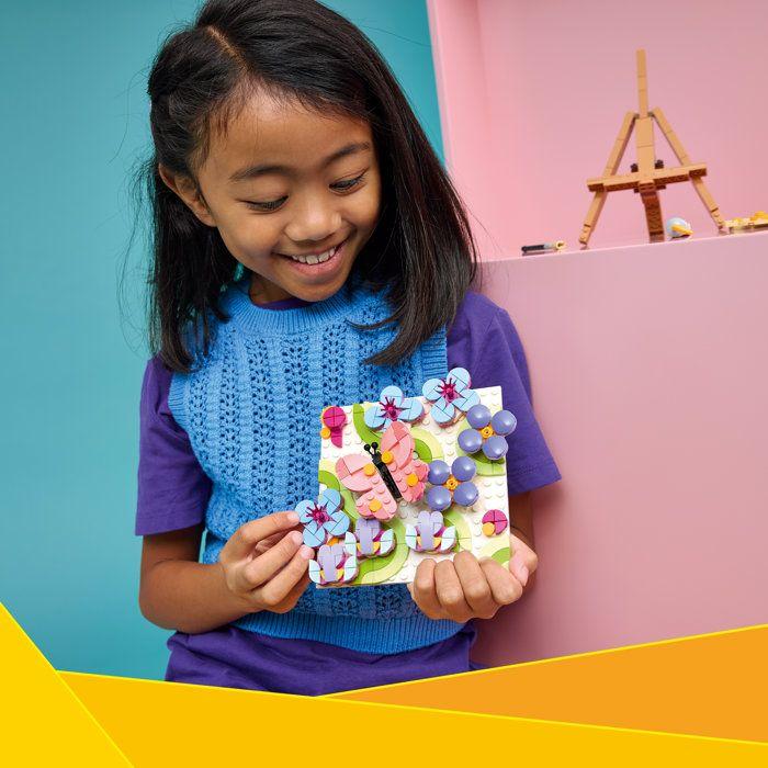 LEGO Creator 3-en-1 31390 Tableau Floral - Jeu de Construction dès 8 ans - Décoration DIY