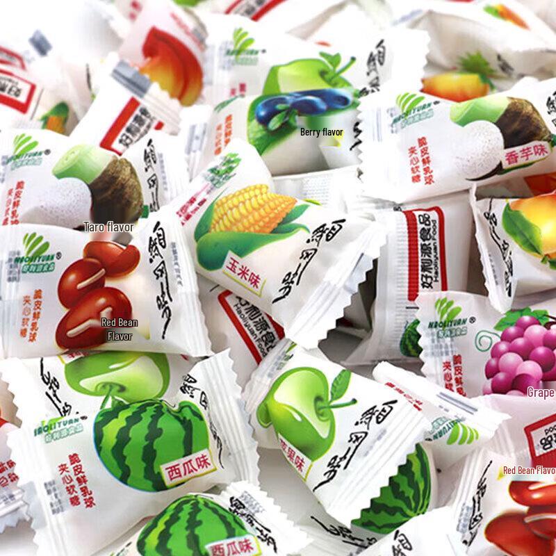 Haoliyuan Fresh Milk Ball Crispy Soft Candy