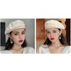 Fashion Woman Solid Color Girl Beret Beanie Cap Painter Summer Spring Sun Hat
