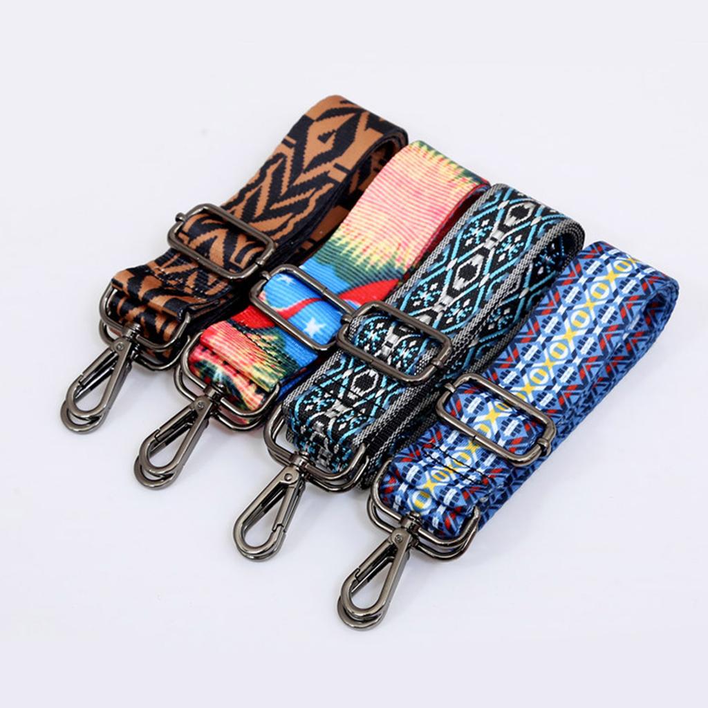 55in Handbag Shoulder Strap Replacement Polyester Strap for DIY Lady Purse Crossbody Bag Adjsutable Strap with Buckle