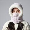 Keep Warm Warm Scarf Face Mask Windproof Lei Feng Hat Fashion 3-in-1 Winter Cycling Hat  Outdoor