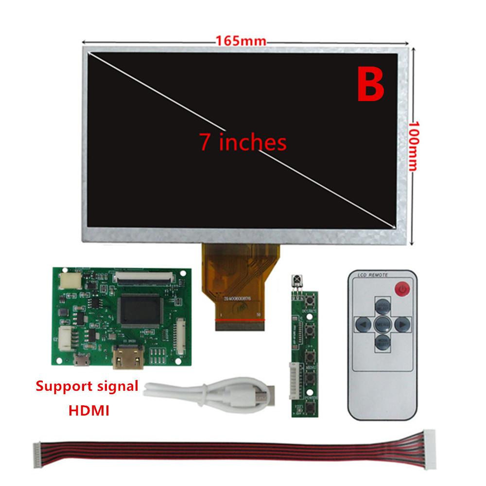 7-inch AT070TN90/92 LCD Display Screen HDMI Driver Control Board,multipurpose Portable monitor,Raspberry Pi/Banana/Orange Pi Computer Secondary Screen