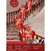 Tinsel Wedding Room & Stair Décor Set with Balloons - Bride & Groom's Side Decoration Kit