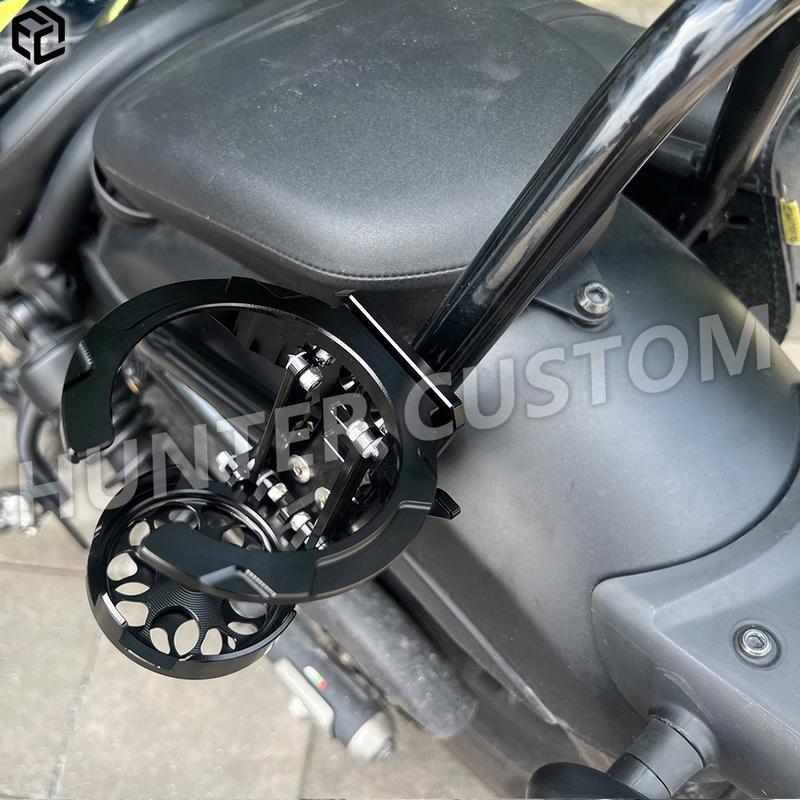 Robuster Metall Faltbarer Schwenkbarer Motorrad Getränkehalter Für INDIAN Chieftain/Scout/Pursuit/Roadmaster/Springfield CNC Zubehör
