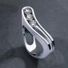 Couple Ring European and American Jewelry Geometric Zircon Engagement Ring