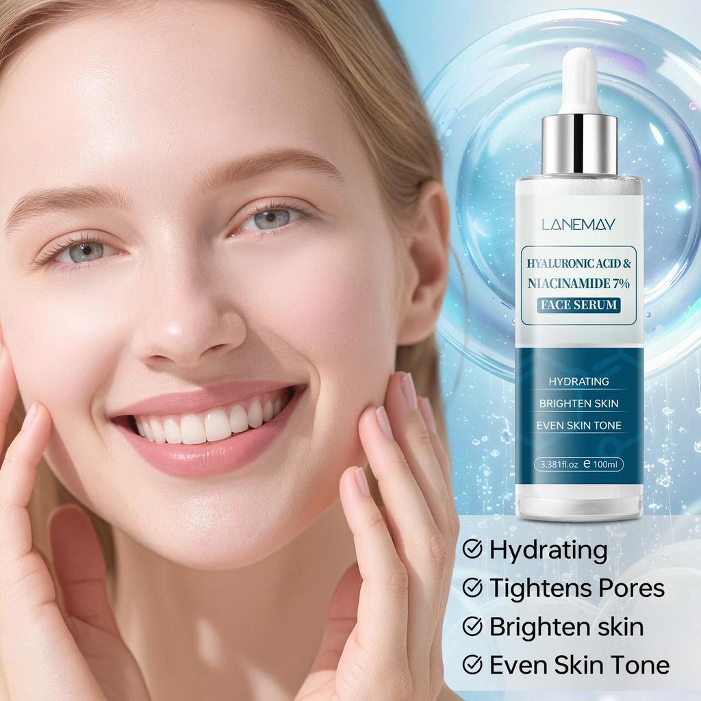 Face Serum-Tightens Pores And Hydrating Skin-Brighten Even Skin Tone-Suitable For All Skin Types, 100ml