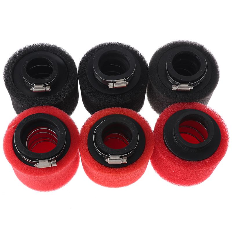 Straight Neck Foam Air Filter Sponge Cleaner Scooter Dirt Pit Bike Motorcycle