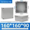 Outdoor Waterproof Die-Cast Aluminum Junction Box with Sealed Push Button Switch