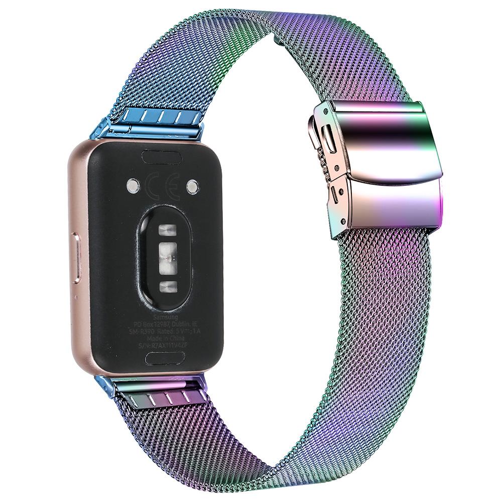 Für Samsung Galaxy Fit3 SM-R390 Milanaise-Mesh-Armband Edelstahl Uhrenarmband