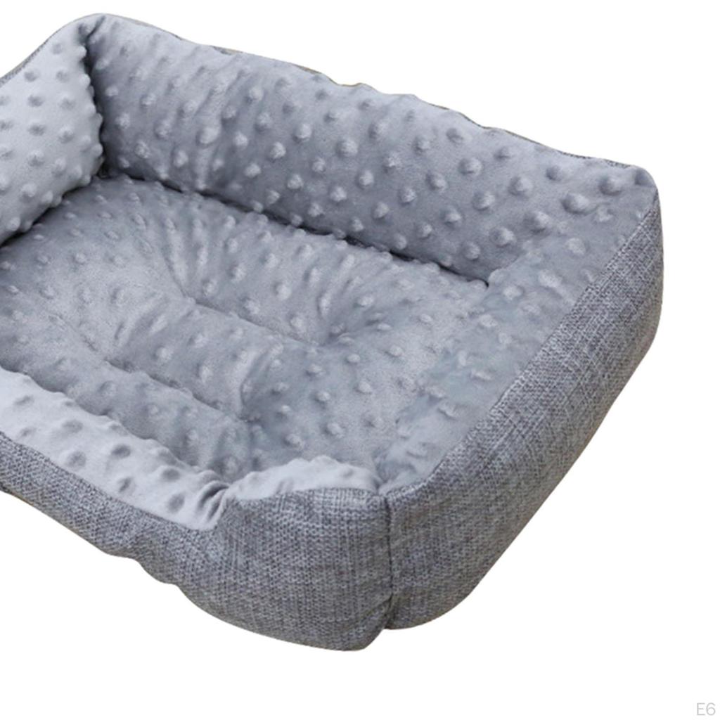 Cat Bed, Sleeping Pet Autumn Winter Soft Cushion Bed Mattress for Pomeranian